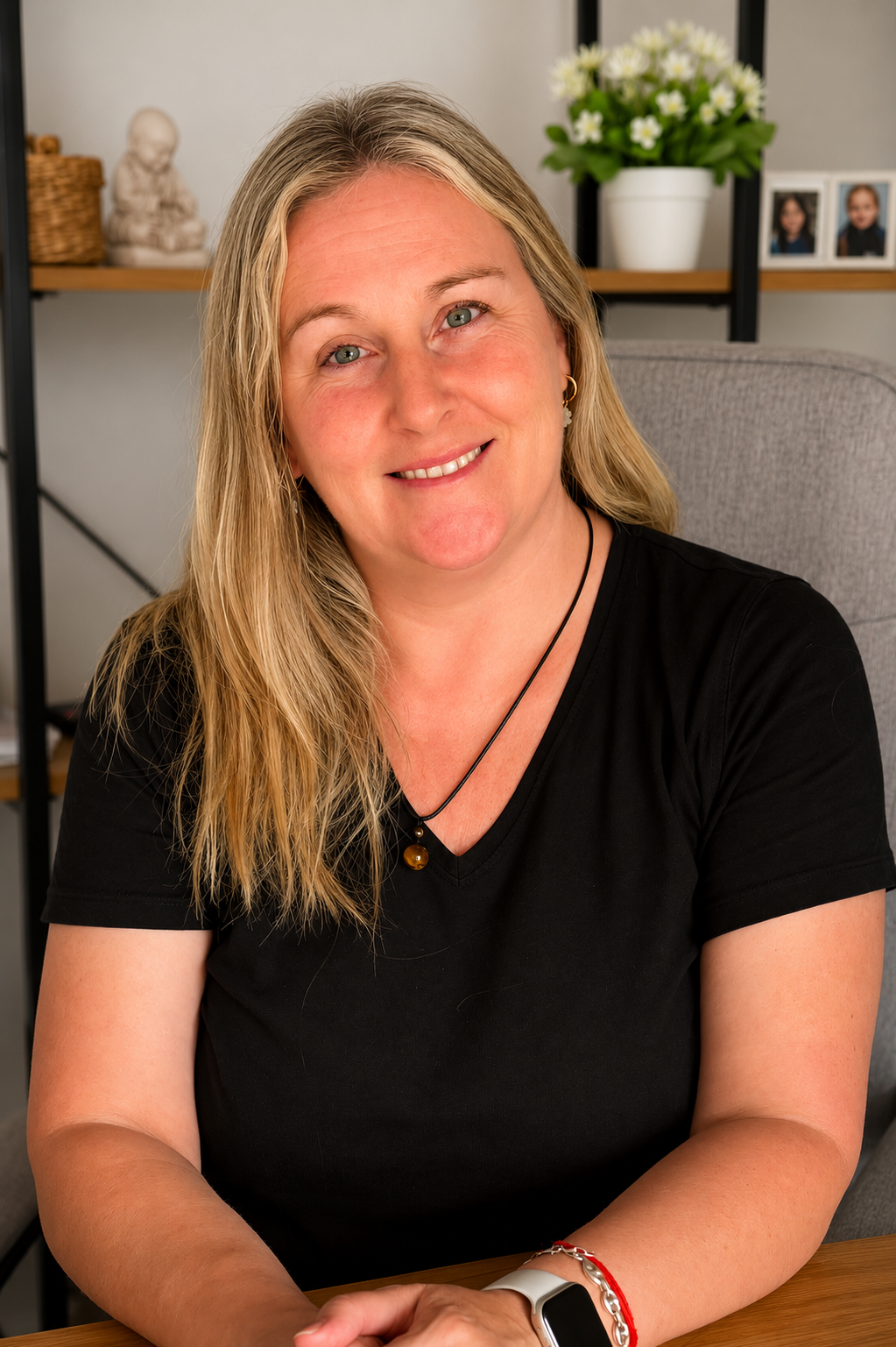 Retrato de Mª Noel Bleuer, Psicóloga General Sanitaria y directora de Centro Alas